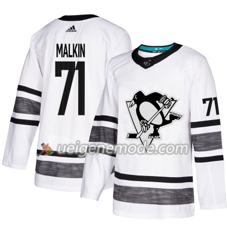 Herren Eishockey Pittsburgh Penguins Trikot Evgeni Malkin 71 2019 All-Star Adidas Weiß Authentic